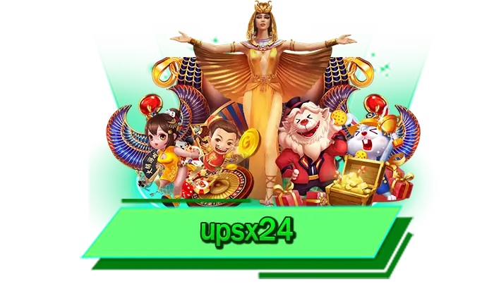 upsx24สุดยอดเว็บไซต์รวมเกมสล็อตโบนัสแตกง่ายให้เล่นมากที่สุด เกมลิขสิทธิ์แท้ เกมมาใหม่ก่อนใคร